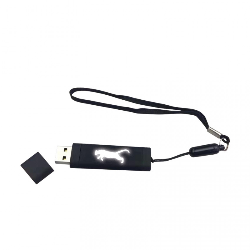 F-200-32 Kutusuz Işıklı Rubber Usb