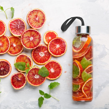 MTR-0213 Cam Matara (Siyah Kılıflı) / 500 ml