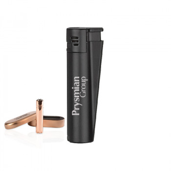 MJ-106 Clipper Metal Turbo Si̇boplu Çakmak MJ-106 Clipper Metal Turbo Si̇boplu Çakmak