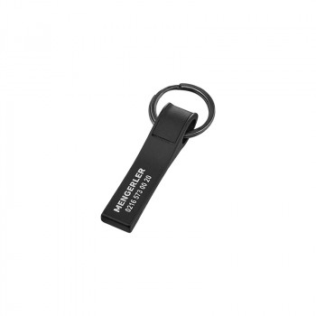 2396 Çift Taraflı Metal Suni̇ Deri̇ Anahtarlık