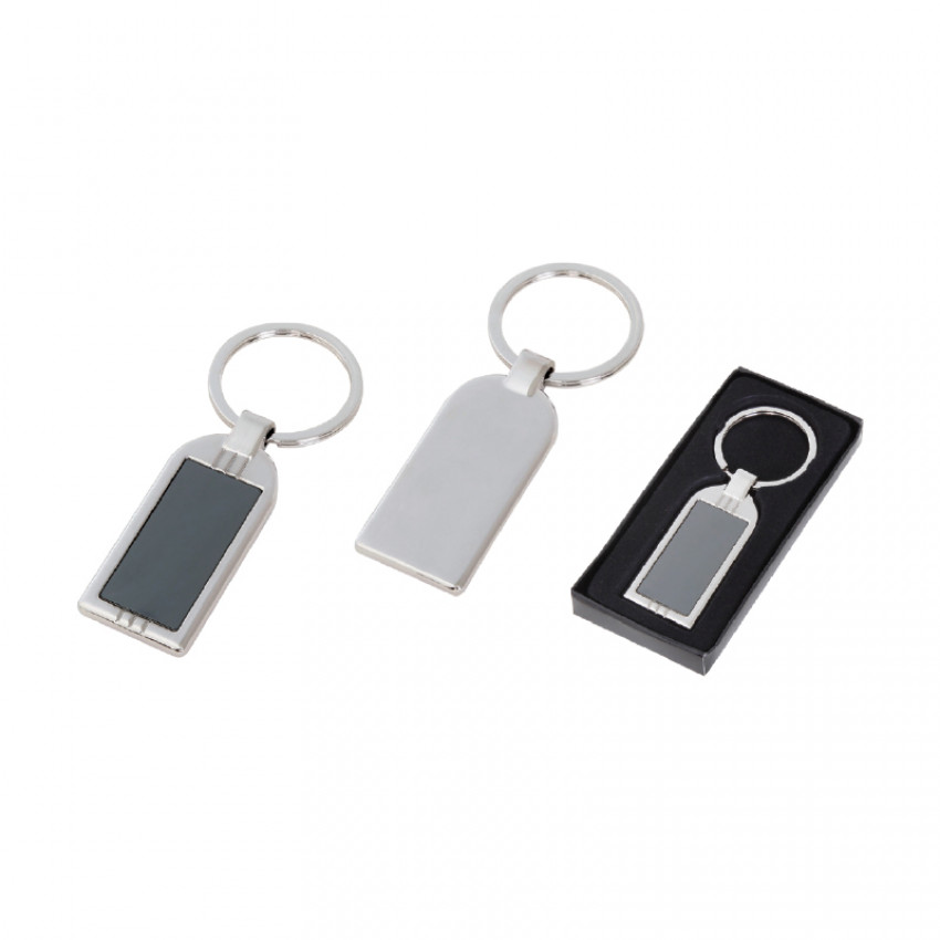 2106 Tek Taraflı Metal Suni̇ Deri̇ Anahtarlık