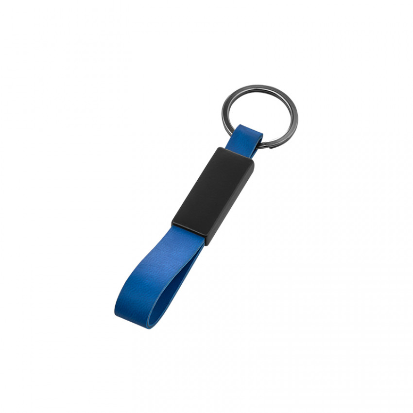 2397 Çift Taraflı Metal Suni̇ Deri̇ Anahtarlık