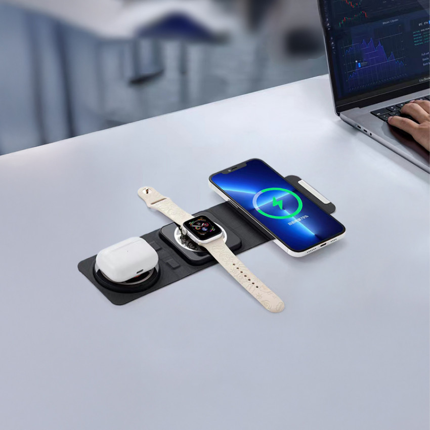 4200 3'ü 1 Arada Kablosuz Şarj Cihazı