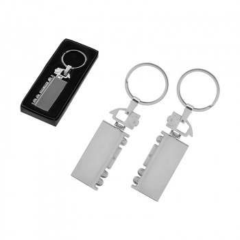 2219 Çift Taraflı Metal Tır Anahtarlık