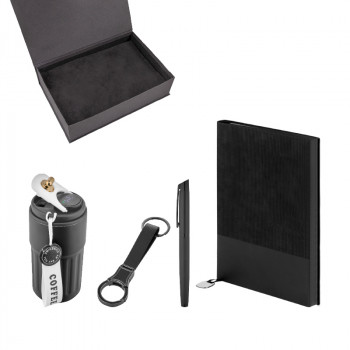 5079 Kalem & Defter & Anahtarlık & Termos Set