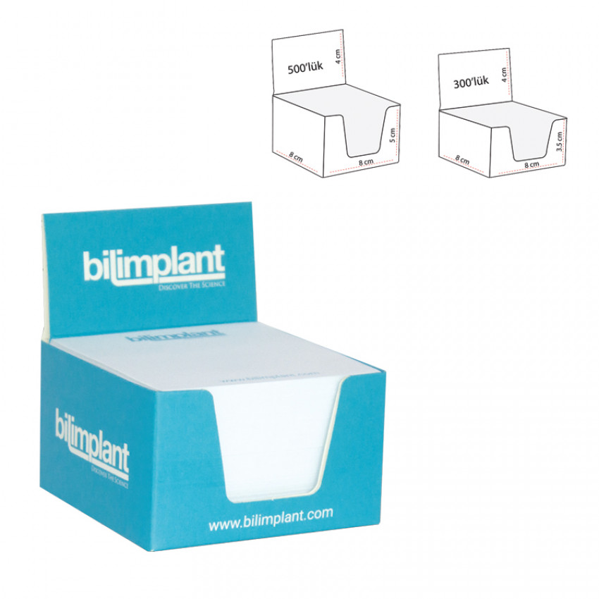 KB-03-500 Küp Blok Not