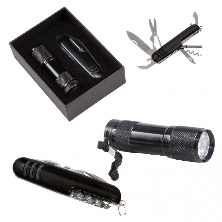 5041 7 Fonksiyonlu Çakı - Led Elfenerli Set