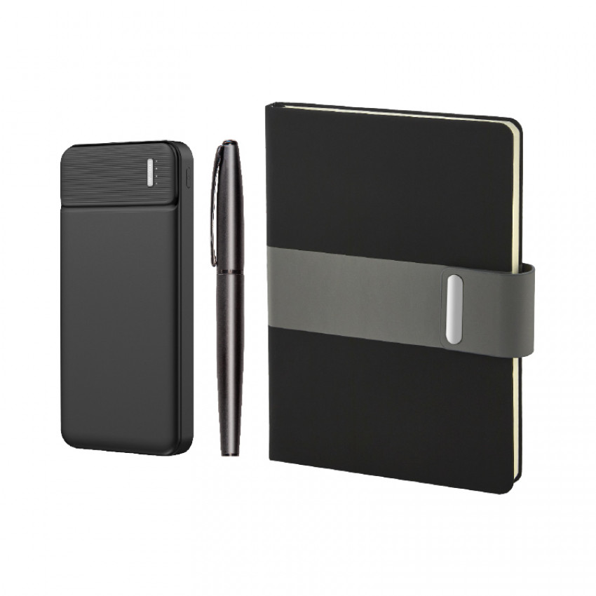 5070 Defter & Kalem & Powerbank Set