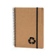 2453 Spiralli Kraft 15 x 20 Defter