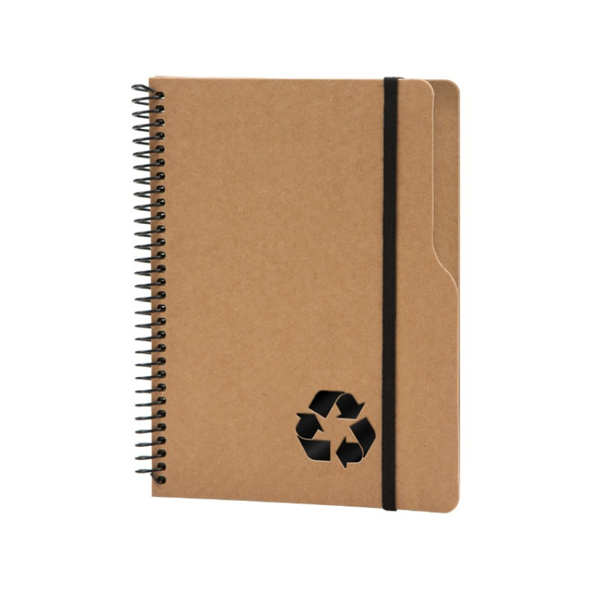 2453 Spiralli Kraft 15 x 20 Defter