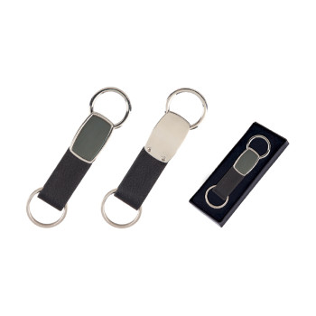 Tek Taraflı Metal Suni̇ Deri̇ Anahtarlık