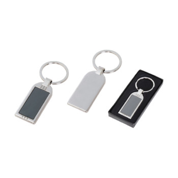 2106 Tek Taraflı Metal Suni̇ Deri̇ Anahtarlık